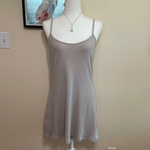 H&M Ribbed Spaghetti Strap Dress